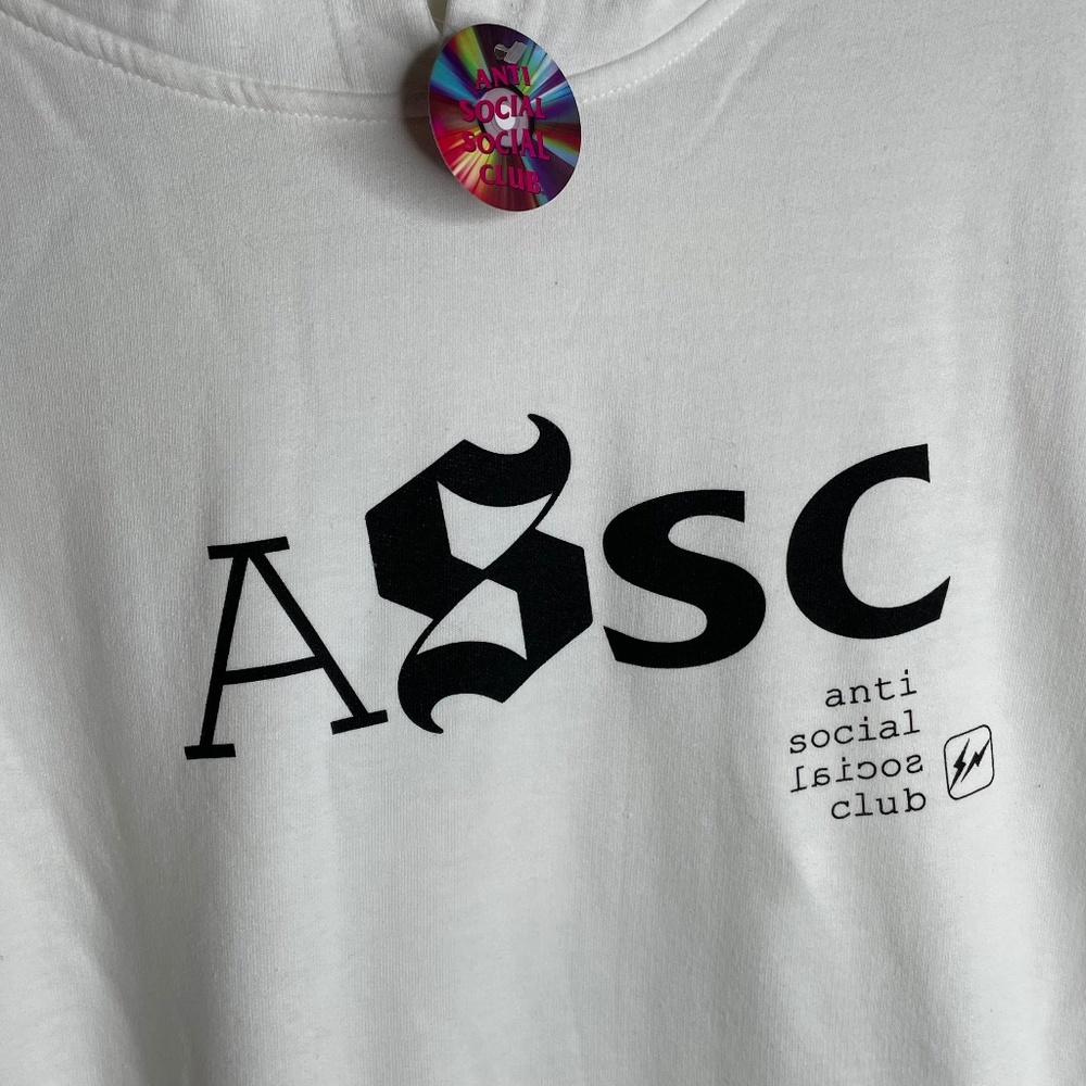 NWT Anti Social Social Club White Hoodie | S, M
